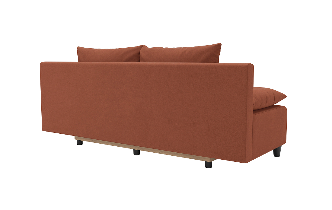 Роджерс М / Диван - кровать 3-х мест велюр велутто кирпичный